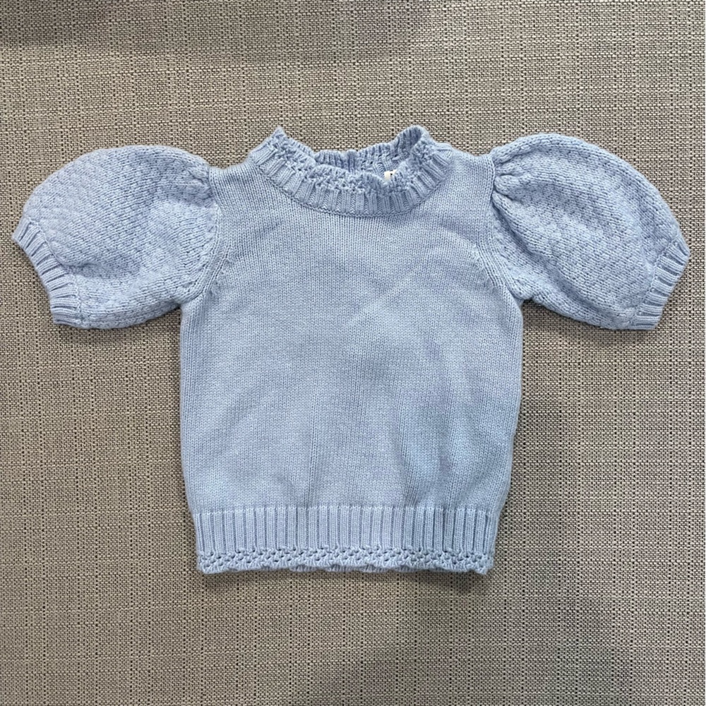 Janie and Jack Blue Sweater 6m-12m
